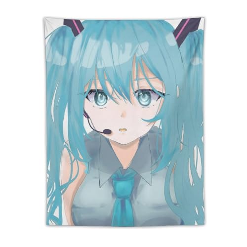 初音ミク タペストリー ポスター テーブルクロス 100cmｘ150cm 初音ミク タペストリー ポスター テーブルクロス 100cmx150cm